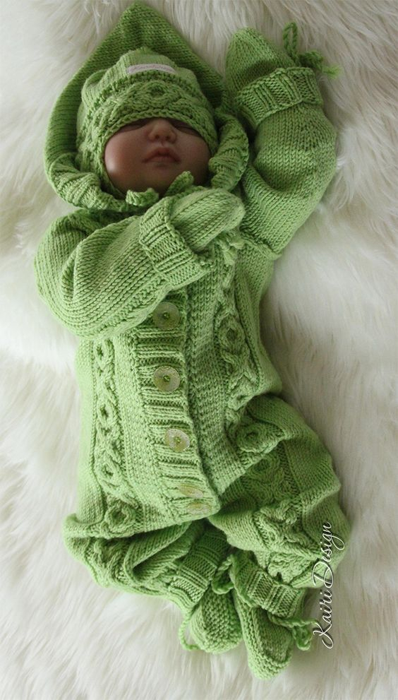 Knitting Pattern For Hugs And Kisses Baby Onesie This All in one 