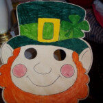 Leprechaun Mask A Mask Decorating And Embellishing On Cut Out Keep
