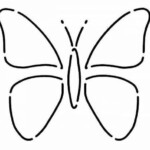 Little Butterflies Applique Quilt Pattern Stencil Edyta Sitar