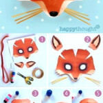 Make Your Own Fantastic Fox Mask Printable Template At 3d Free Animal