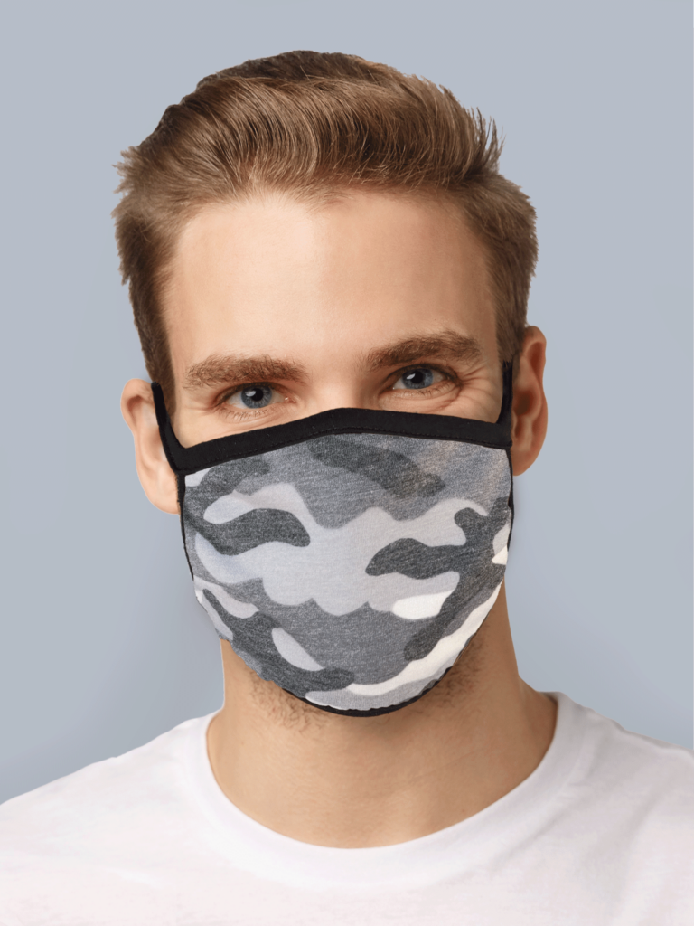 Mens Face Mouth Mask Dustproof Face 3 Layers Washable Reusable Cotton 