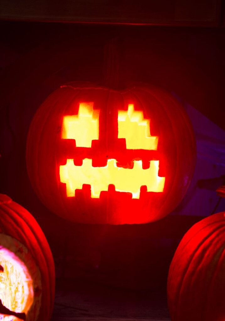 Minecraft Jack O Lantern Face Stenicl Google Search Minecraft 