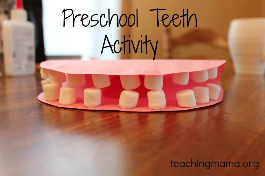 Model Mouth Craft For Preschoolers With Construction Paper And 
