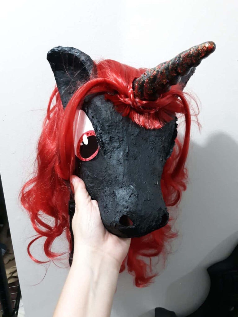 My Little Pony From Cow Mask Pattern Ultimate Paper Mache