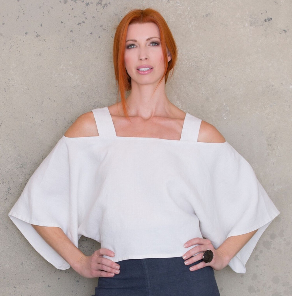 Off The Shoulder Cold Shoulder Crop Top PDF Sewing Pattern For Women 