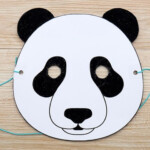 Panda Mask Free Printable Templates Coloring Pages FirstPalette