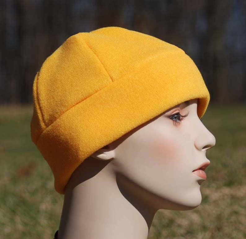 PDF 2 Hats PATTERN Polar Fleece Cap Hat Etsy