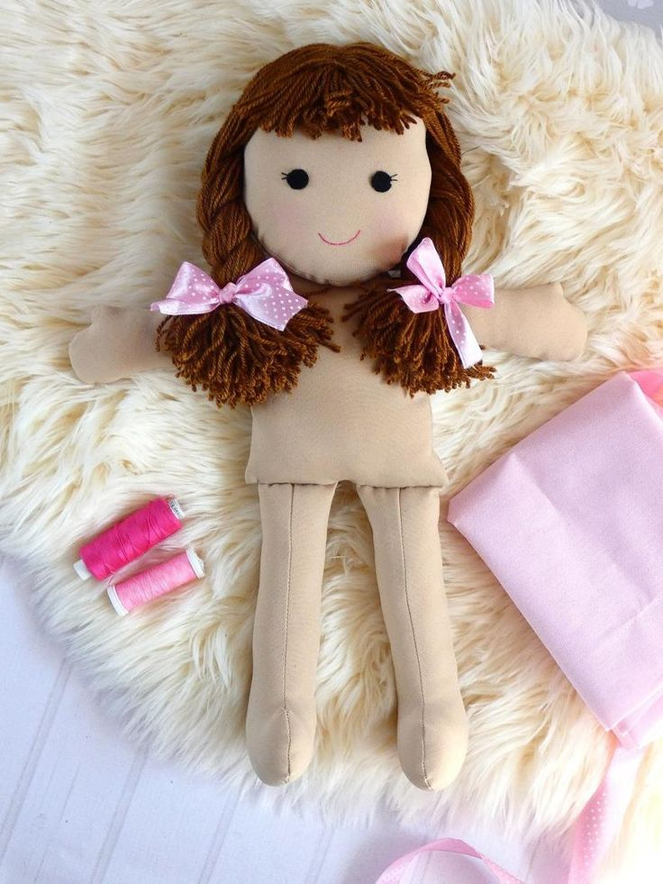 PDF Rag Doll Sewing PATTERN Tutorial Cloth Doll Pattern Etsy In 