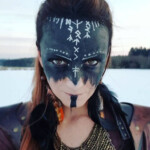 Pin By Lizzie Baker On Warrior Princess Viking Makeup Halloween