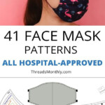 Pin On DIY Face Mask Sewing Patterns Free Printables