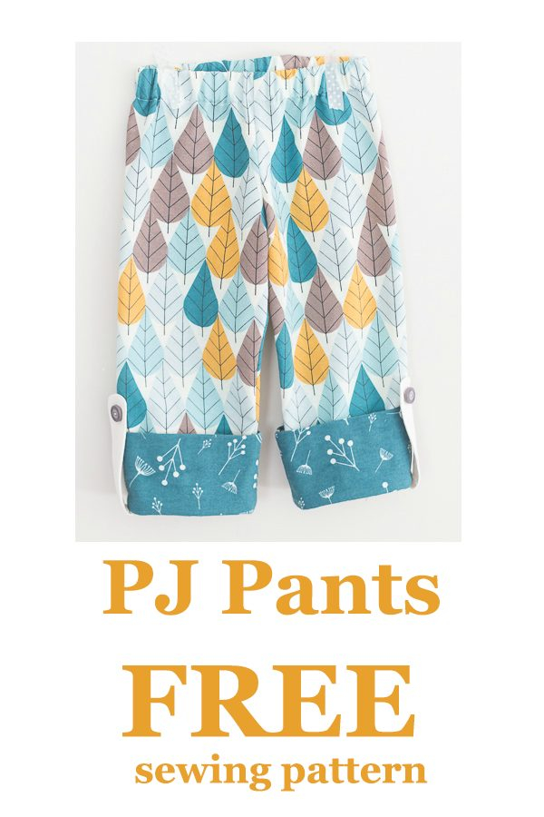 PJ Pants FREE Sewing Pattern size 3T Sew Modern Kids