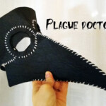 Plague Doctor Mask Tutorial And Free Printable Template 2019 YouTube