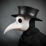Plague Doctor s Mask Maximus In White Leather