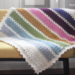 Quick And Easy Chunky Crochet V Stitch Afghan Leslie s Lapghan