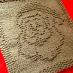 Ravelry The Santa Cloth By Kris Knits Dishcloth Patterns Free Knit