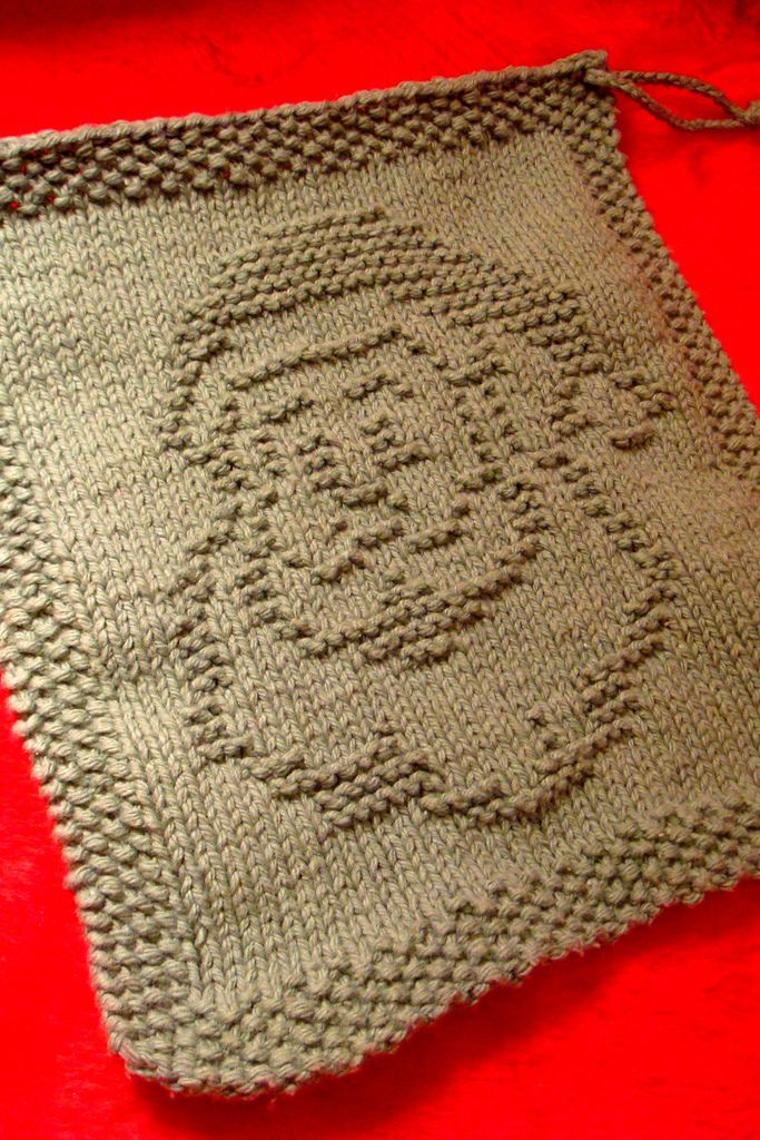 Ravelry The Santa Cloth By Kris Knits Dishcloth Patterns Free Knit 