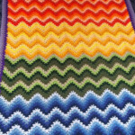 Ripple Pattern Crochet Blanket New Crochet Pattern Rainbow Ripple Ba