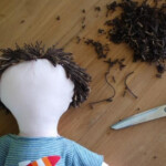 Sewing How To Make Dolls Hair Tantehilde Diy Yarn Doll Hair Rag