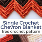 Single crochet In The Back Loop Crochet Blanket Pattern Crochet