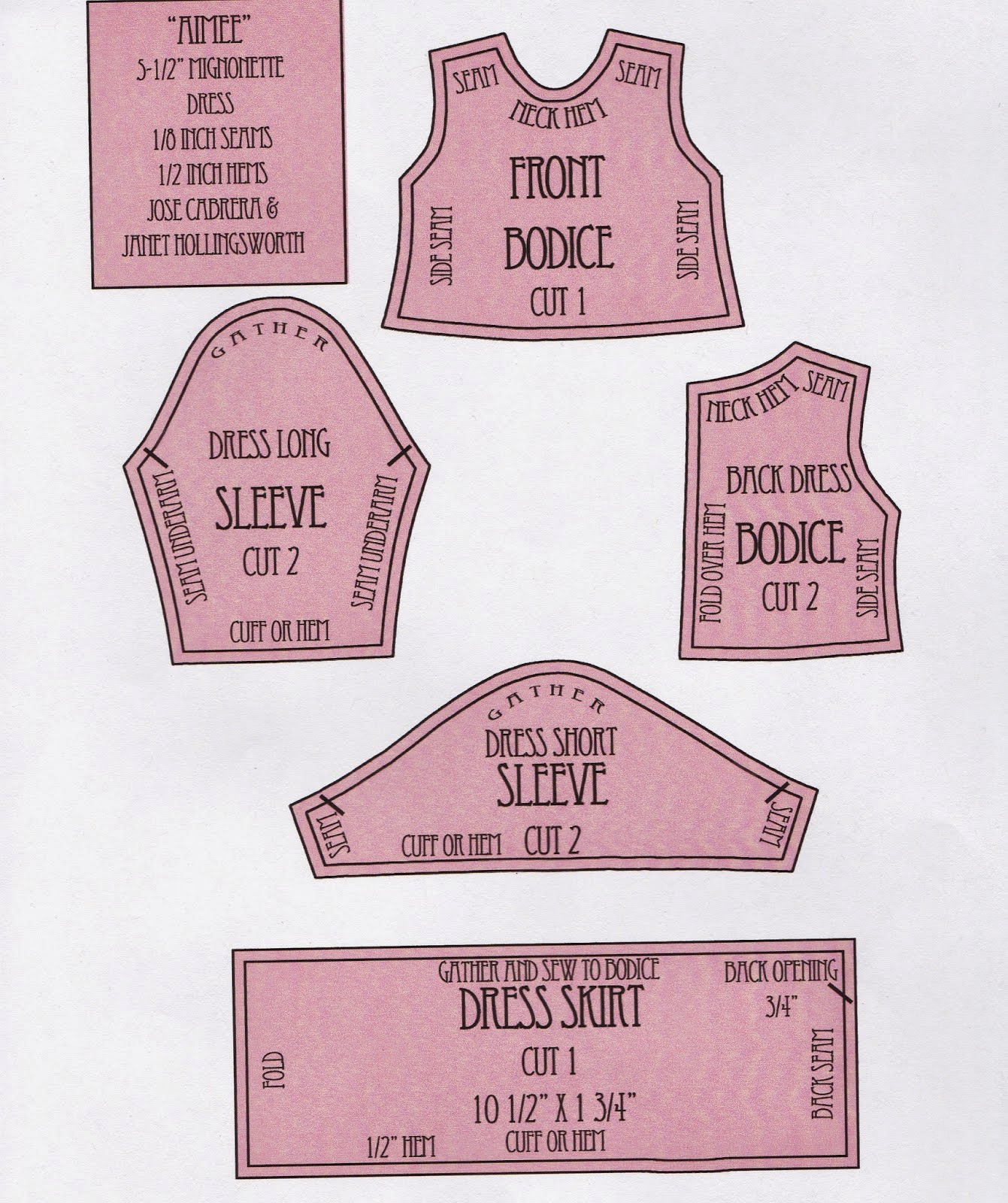 SNICKERDOODLE STREET FREE Clothing Patterns