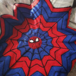 Spiderman Afghan In 2020 Spiderman Blanket Crochet Patterns Crochet
