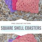 Square Crochet Coasters Free Patterns Crochet Patterns Leg Warmers