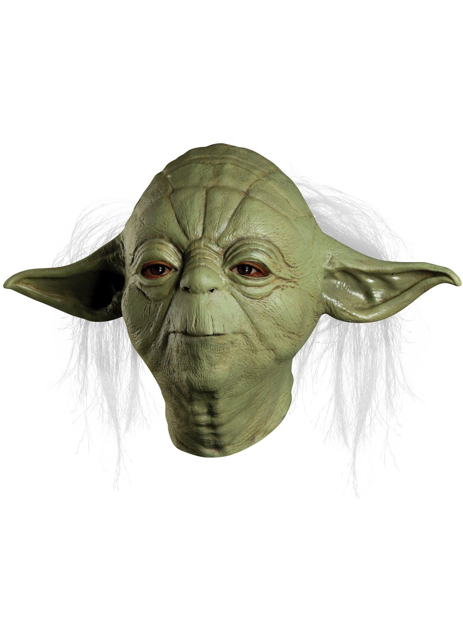 Star Wars Yoda Overhead Latex Mask Adult SpicyLegs