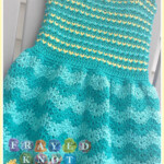 Stars Stripes Toddler Sundress Crochet Pattern