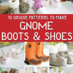 UPDATED 17 Gnome Shoes And Gnome Boots Patterns Using Basic Supplies