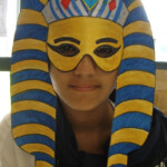 Use Your Coloured Pencils Tutankhamun Masks