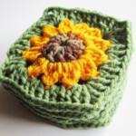 Vol 13 Crochet Pattern Granny Square Sunflower YouTube