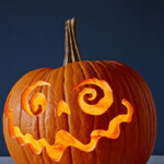 We Love How The Ghoulish Features On This Quirky Pumpkin Face Deviate