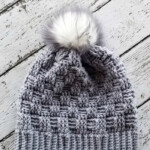 Woven Beanie Crochet Pattern Hooked On Homemade Happiness